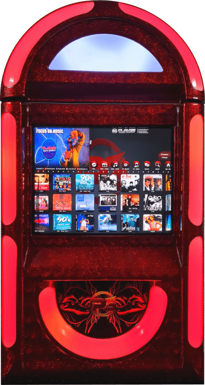 Metal Flake LED Jukebox