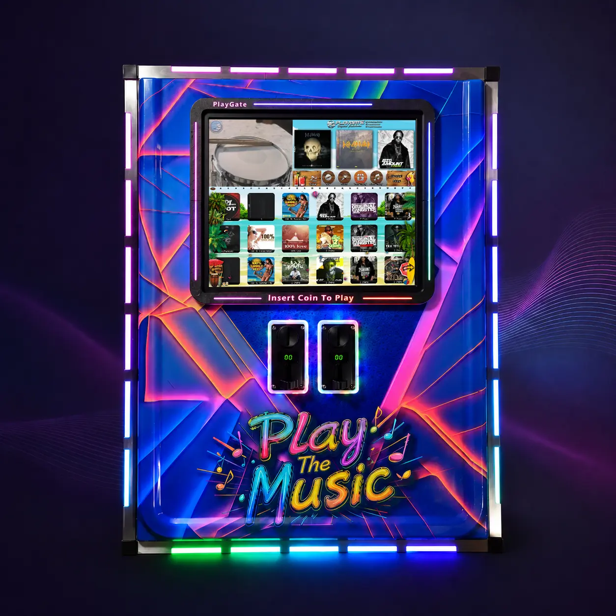 Neon Jukebox Design 1
