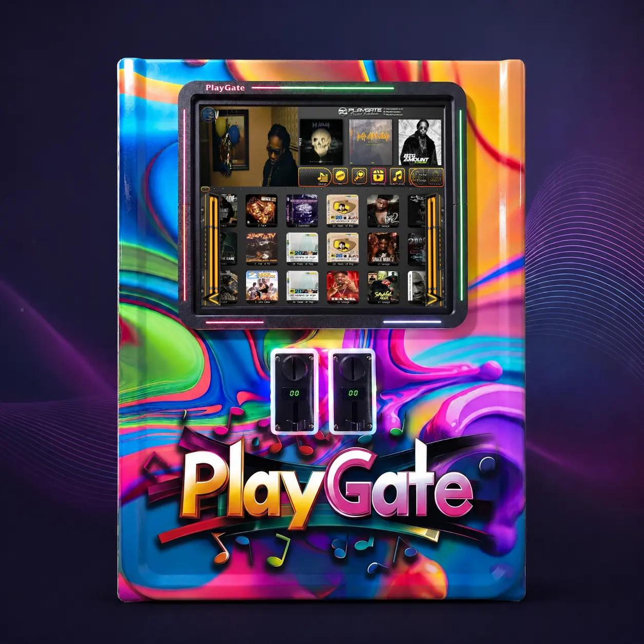 Neon Jukebox Design 6